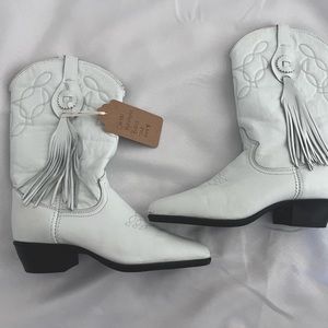 White Corral boots